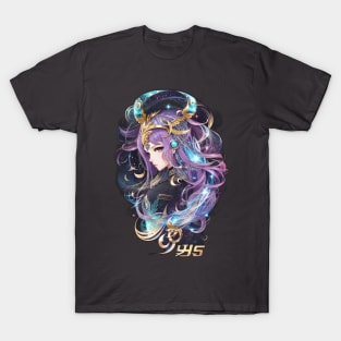 Ophiuchus Overture: Harmonious AI Anime Character Artistry T-Shirt